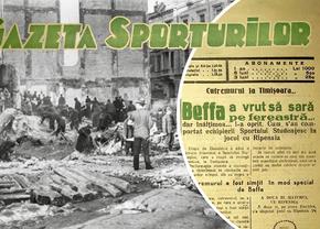 De frică, o vedetă a Diviziei A a vrut să sară pe geam! Tribuna hipodromului Băneasa, distrusă » 85 de ani de la cutremurul de 7,4 din 1940, primul mare seism din România contemporană. Sportul, afectat din plin