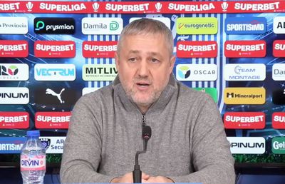 Mihai Rotaru, conferință de urgență: „Mirel Rădoi a spus că acest proiect l-a epuizat emoțional, dar Craiova ar fi meritat 2 ani de contract! Până mâine seară avem antrenor”