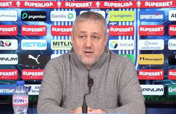 Mihai Rotaru, conferință de urgență: „Mirel Rădoi a spus că acest proiect l-a epuizat emoțional, dar Craiova ar fi meritat 2 ani de contract! Până mâine seară avem antrenor”