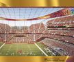 Noul stadion al echipei de fotbal american Washington Commanders / foto: Renderings courtesy District of Columbia and Washington Commanders