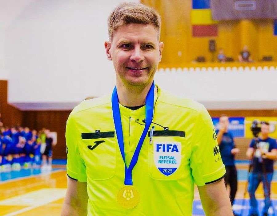Bogdan Hanceariuc Un doctor român, arbitru la turneul final al Euro 2026!
