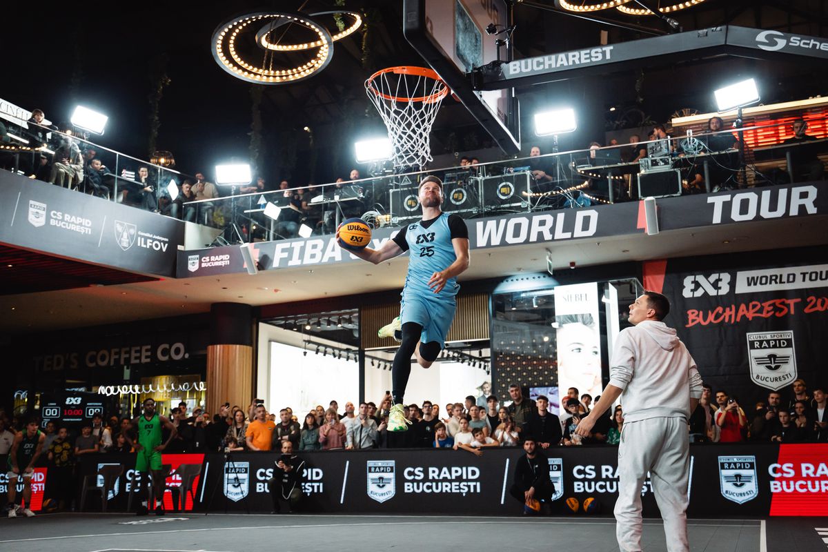 A fost un adevărat spectacol la FIBA 3x3 World Tour București! Cine a câștigat etapa din România