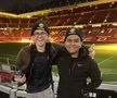 Suporterii lui Manchester United la evenimentul Stadium Sleep Out / foto: X @MU_Foundation