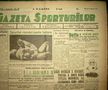 Ce scria Gazeta Sporturilor după seismul din 10 noiembrie 1940 / Sursă foto: Arhivă