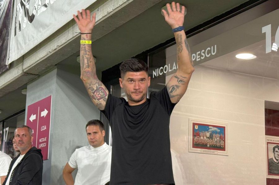 Cristian Săpunaru, în Giulești la Rapid - Hermannstadt // foto: Ionuț Iordache (GSP) Scandal fără sfârșit » Cristi Săpunaru: „Singura chestie pe care o vreau este ca acest om să plătească”