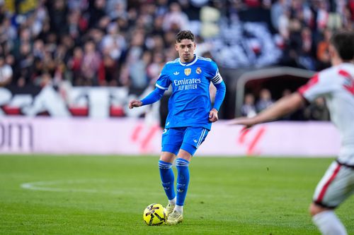 Valverde în Rayo Vallecano - Real Madrid / Imago Images