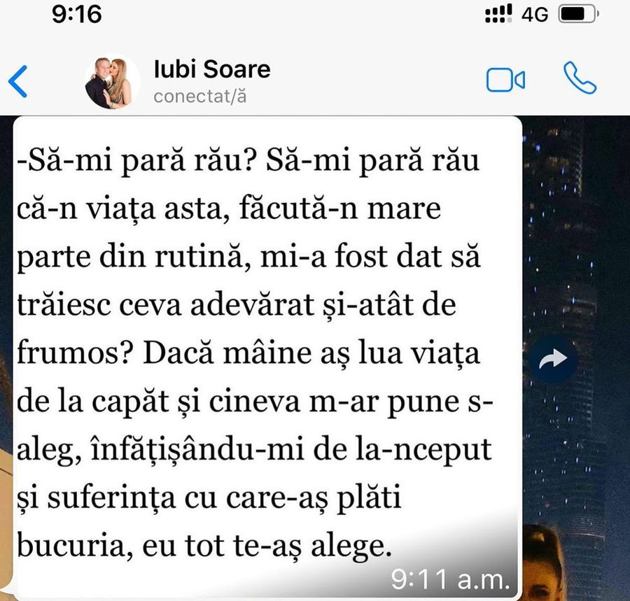 FOTO „Să-mi pară rău?” » Anamaria Prodan și „Iubi Soare” Reghecampf, moment „intim” pe Instagram: „Vă doresc o unime din dragostea revărsată de el asupra mea”