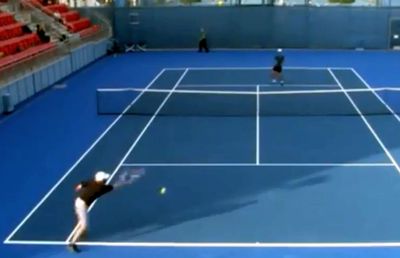 VIDEO Cel mai prost jucător de tenis din istorie sau mascaradă pentru pariuri? A pierdut toate punctele din meci!