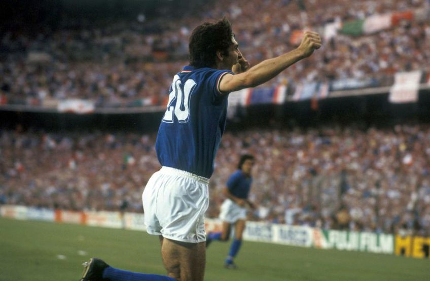 Paolo Rossi, campion mondial cu naționala Italiei în 1982, a decedat azi-noapte, la 64 de ani