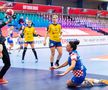 România - Croația 20-25. VIDEO + FOTO „Tricolorele” își iau adio de la semifinale! Croatele își continuă parcursul impecabil