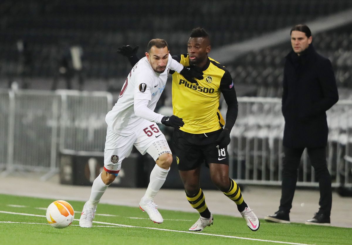 YOUNG BOYS - CFR CLUJ. Imaginea serii în Europa League: ce făcea patronul Neluțu Varga în timpul meciului din Elveția