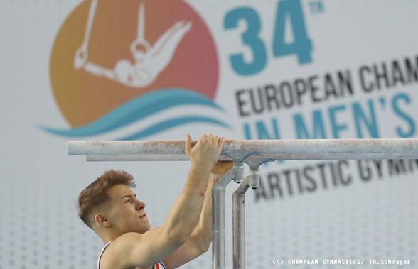 Echipa masculină a României a fost a noua din zece participante în calificările Campionatelor Europene de la Mersin