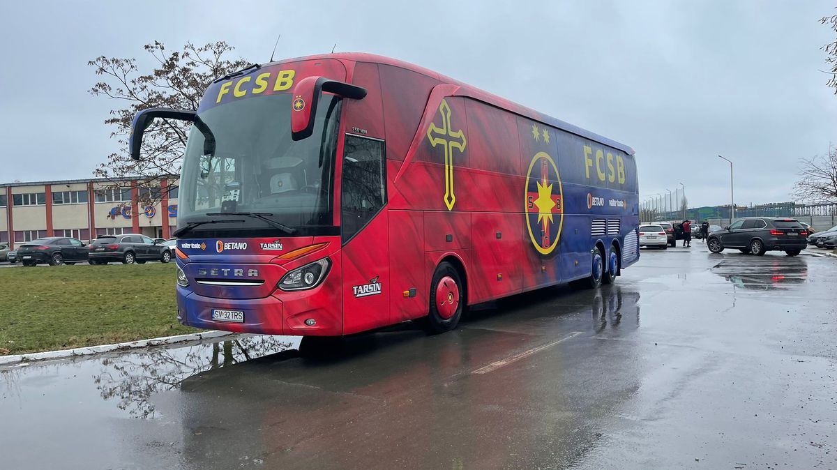 Noul autocar al celor de la FCSB