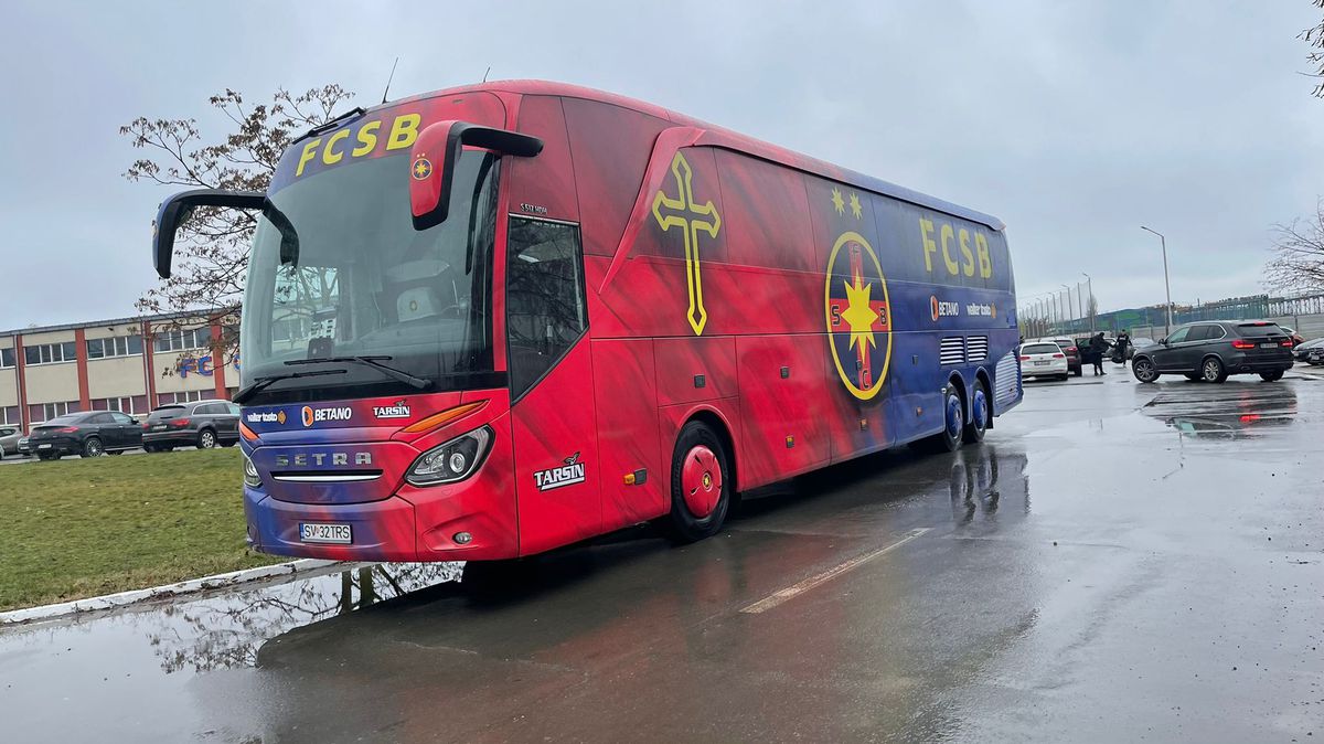 Noul autocar al celor de la FCSB