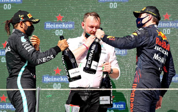 Bătălia Lewis Hamilton - Max Verstappen din 2021, în imagini / FOTO: Guliver/Getty Images