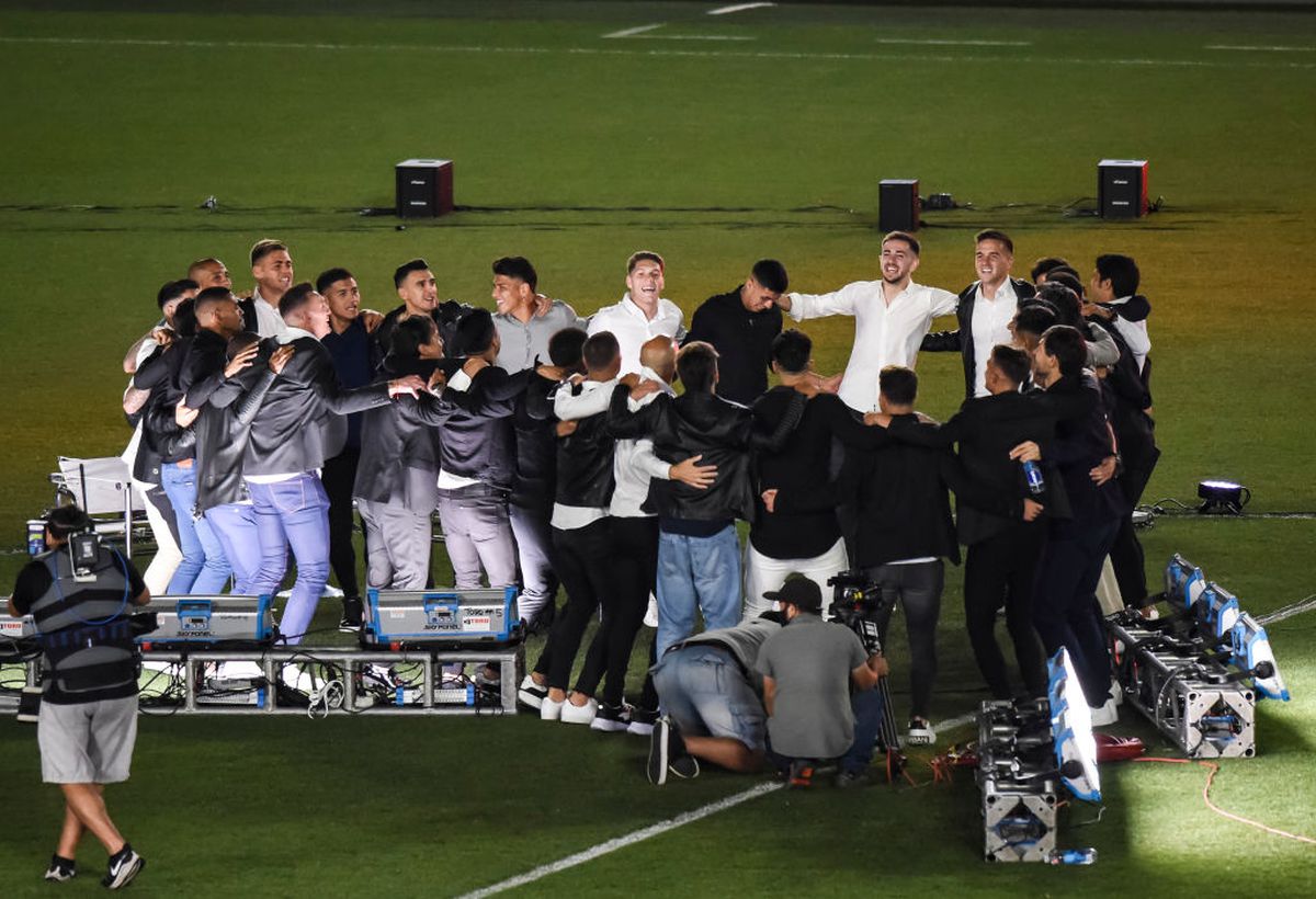 FOTO River Plate celebrând 3 ani de la Copa Libertadores cu Boca 09.12.2021