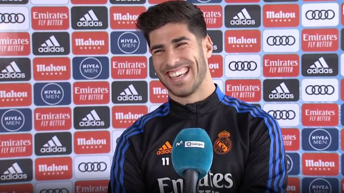 Pe Marco Asensio l-a pufnit râsul când a fost întrebat de eliminarea Barcelonei din UCL: „Nu prea-mi pasă”