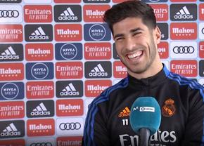 Pe Marco Asensio l-a pufnit râsul când a fost întrebat de eliminarea Barcelonei din UCL: „Nu prea-mi pasă”