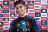 Pe Marco Asensio l-a pufnit râsul când a fost întrebat de eliminarea Barcelonei din UCL: „Nu prea-mi pasă”