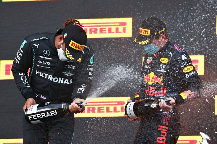 Bătălia Lewis Hamilton - Max Verstappen din 2021, în imagini / FOTO: Guliver/Getty Images