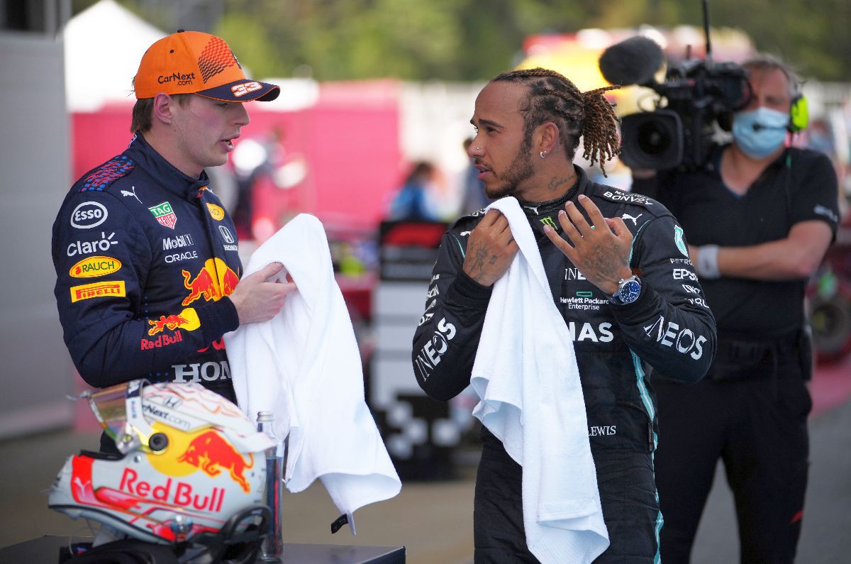 Bătălia Lewis Hamilton - Max Verstappen din 2021, în imagini