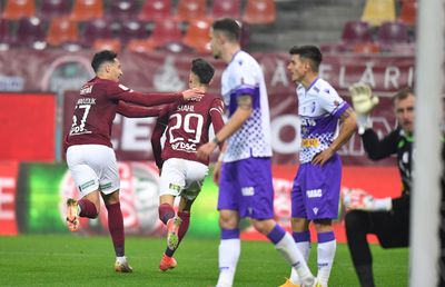 I-au nimicit în două minute! Rapidul bate Argeșul și urcă pe 4 » Clasamentul ACUM