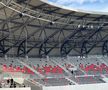 Imagini dronă stadion Sibiu: cum arată noua arenă din parcul „Sub Arini” foto: GSP