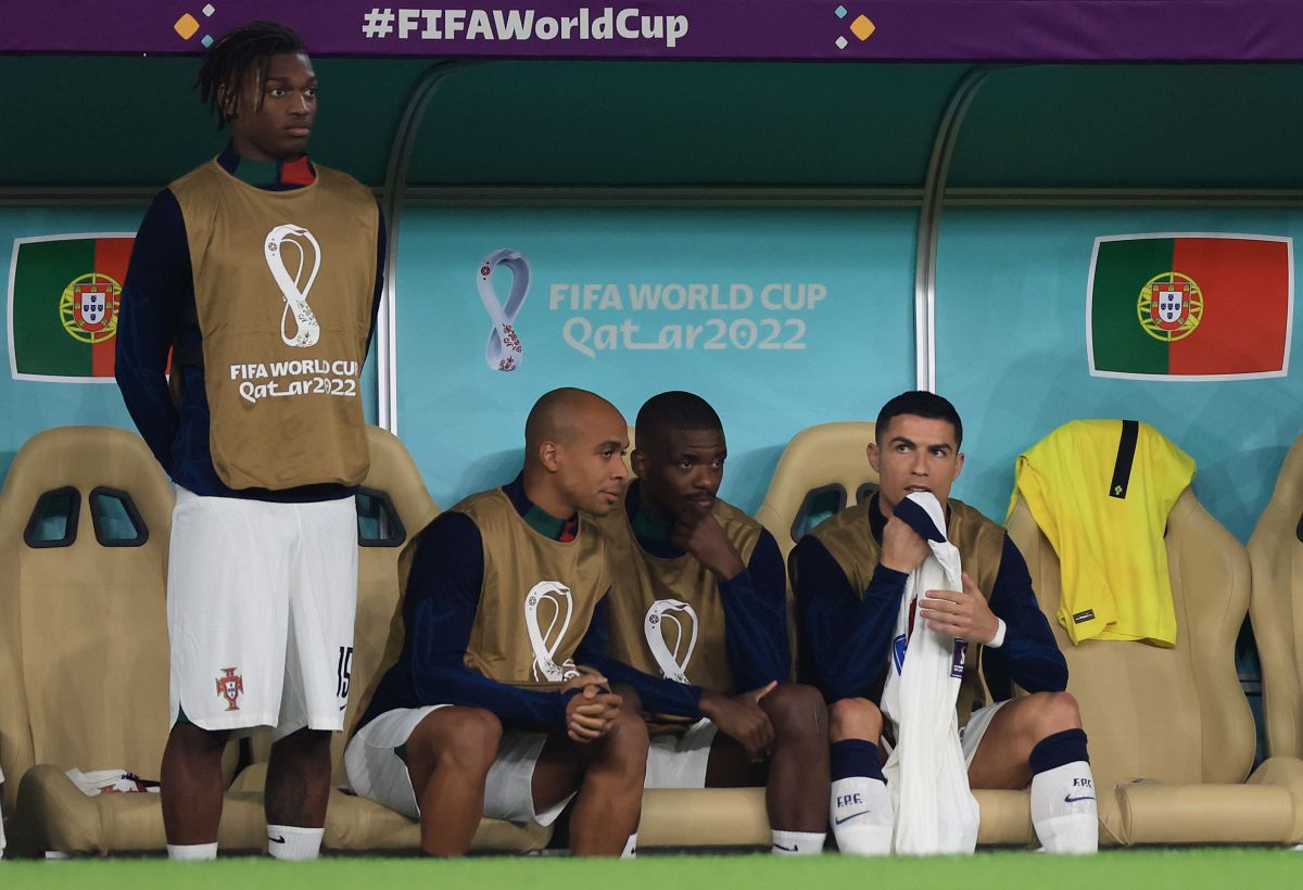Cristiano Ronaldo, deznădejdea întruchipată! Imagini din startul „sfertului” Maroc - Portugalia