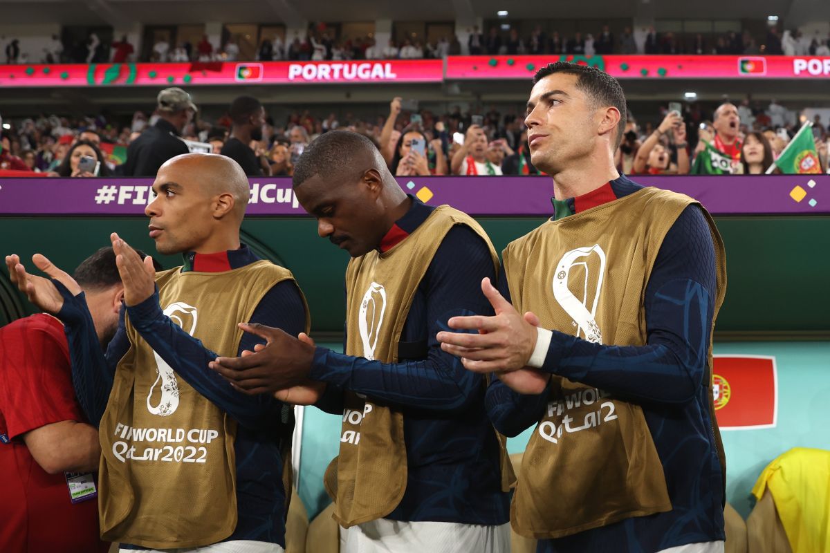 Așa arată deznădejdea! Cum a fost surprins Cristiano Ronaldo în startul „sfertului” Maroc - Portugalia