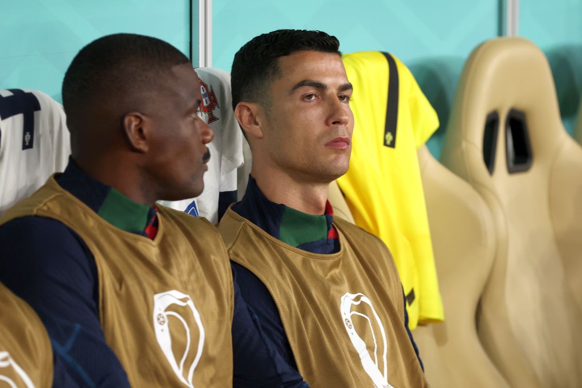 Cristiano Ronaldo, deznădejdea întruchipată! Imagini din startul „sfertului” Maroc - Portugalia