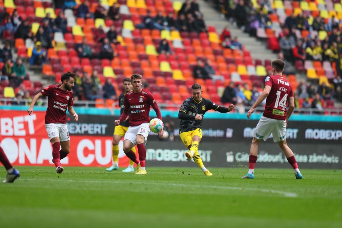 Învinsă de Borussia Dortmund, Rapid cedează și în fața Fiorentinei » Cum s-a încheiat superturneul de pe Arena Națională