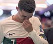Cristiano Ronaldo, la câteva minute după Maroc - Portugalia / foto: Instagram@ Eurosport
