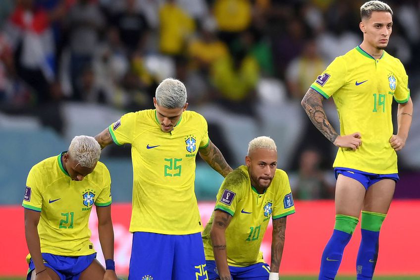 Brazilia a părăsit Mondialul în sferturi / Sursă foto: Guliver/Getty Images