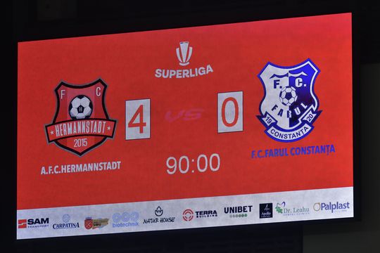 Fără replică: FC Hermannstadt a pierdut fără drept de apel cu FCSB - Sibiu  100