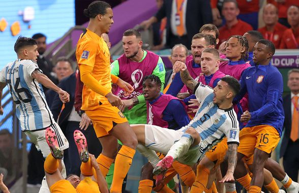 FIFA deschide o procedură împotriva Argentinei, după scenele tensionate din „sfertul” cu Țările de Jos » Ce riscă „pumele”