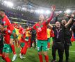 Marocul a mai făcut o minune la Campionatul Mondial. A eliminat-o și pe Portugalia (1-0) și e prima selecționată africană din istorie care ajunge în „careul de ași” al unui Mondial. / foto: Guliver/Getty Images