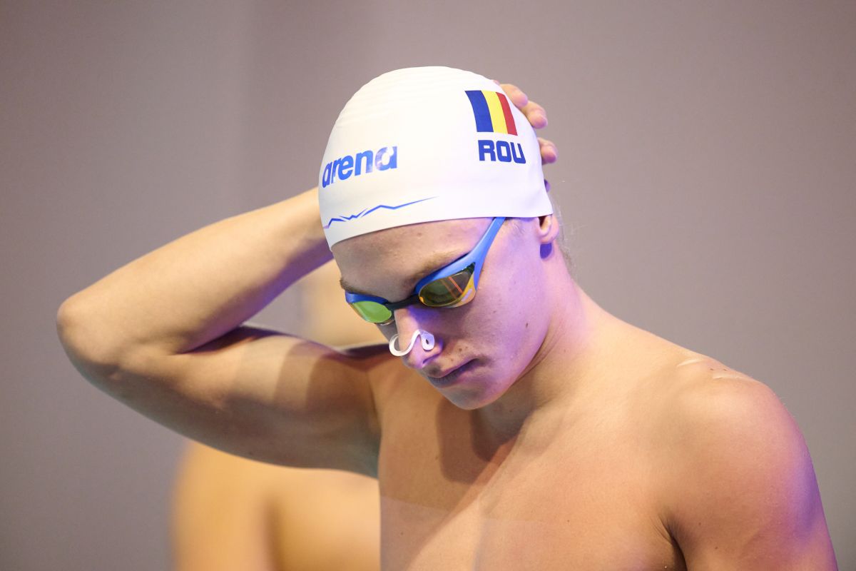 David Popovici, medalie de bronz în proba de 100 m liber la Campionatele Europene în bazin scurt » Robert Badea, locul 5 la 400 m mixt