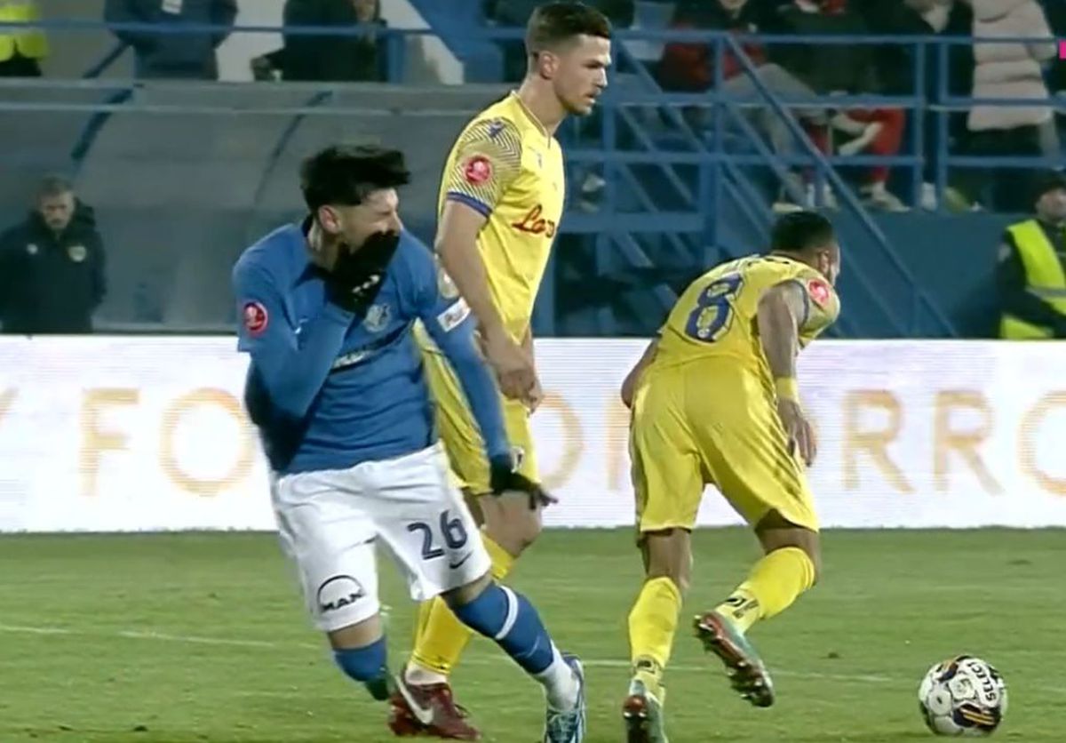 Simulare Adrian Mazilu în Farul - Petrolul