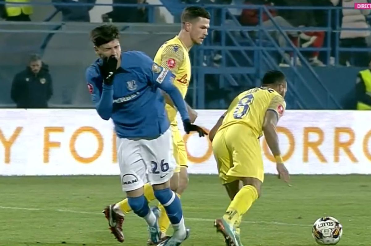 Simulare Adrian Mazilu în Farul - Petrolul