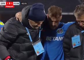 Accidentarea lui Olaru a provocat haos la FCSB » Coman și Șut au uitat de meci, iar CFR Cluj a fost la un pas de gol