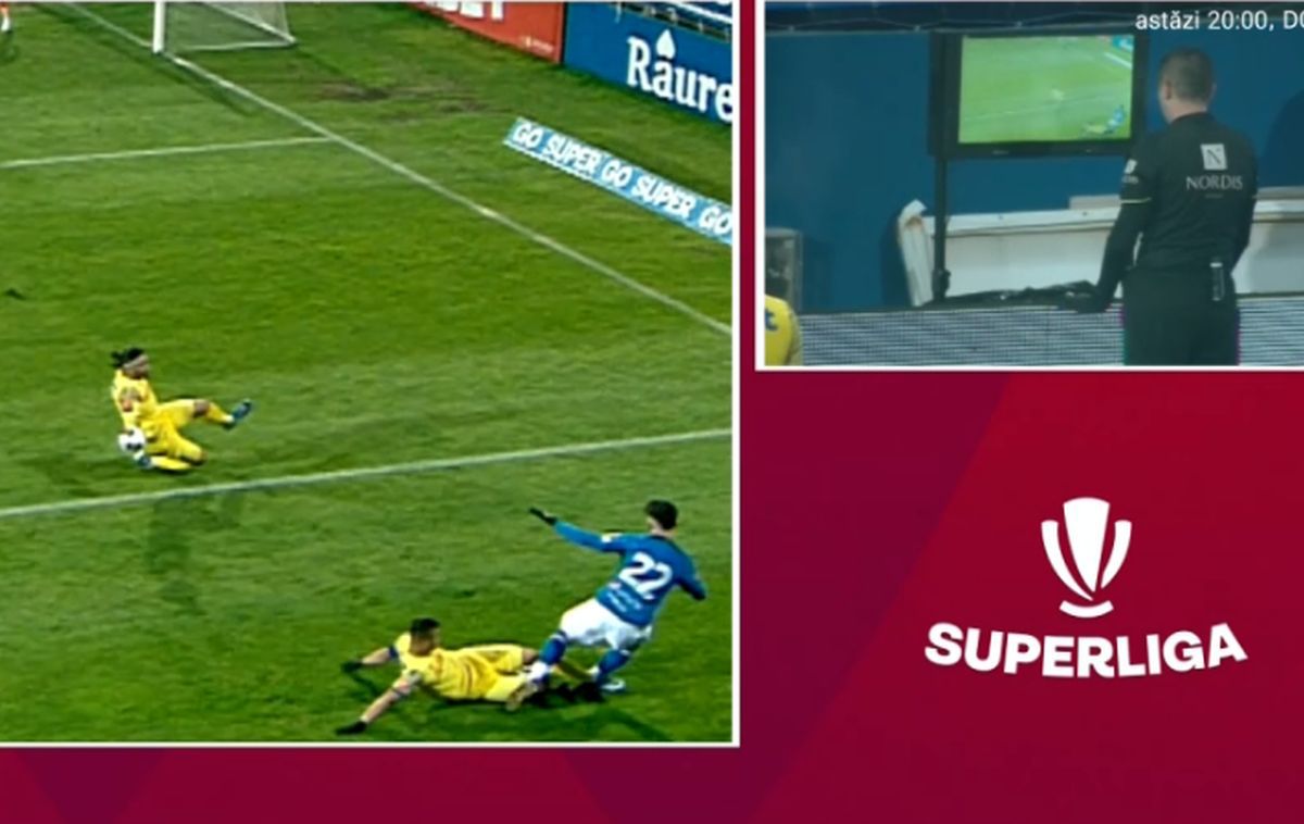 Penalty controversat dictat pentru Farul » Reluările nu sunt clare, dar Chivulete a întors decizia!
