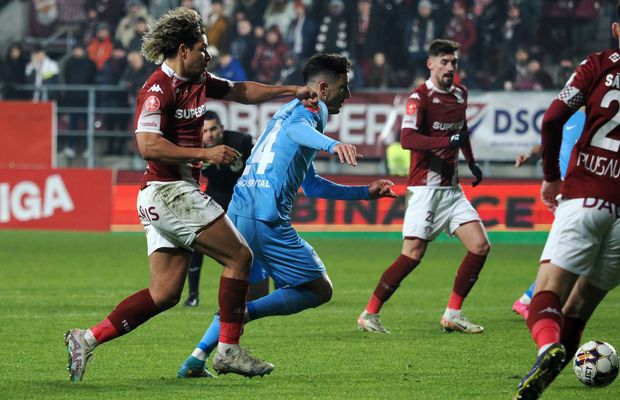 Singurul jucător care a scăpat de furia fanilor Rapidului: „E greu să câștigi când nu-ți folosești mintea. Am nevoie să mă recuperez psihic”