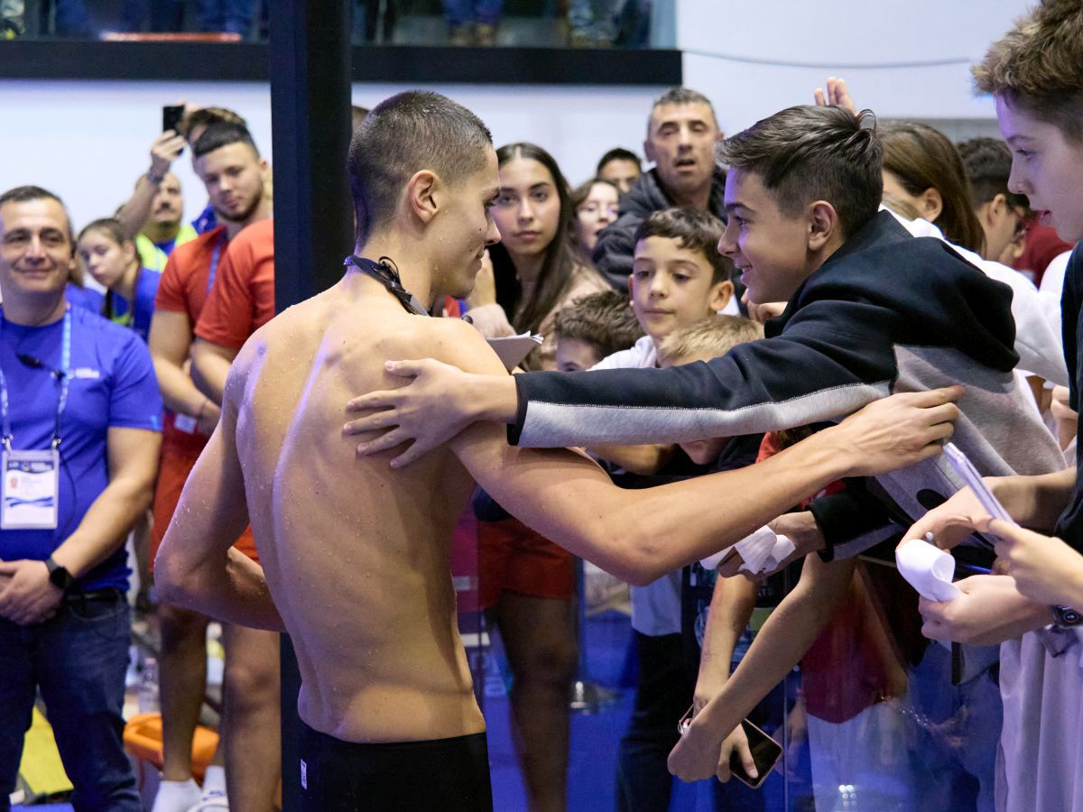David Popovici, medalie de bronz în proba de 100 m liber la Campionatele Europene în bazin scurt » Robert Badea, locul 5 la 400 m mixt