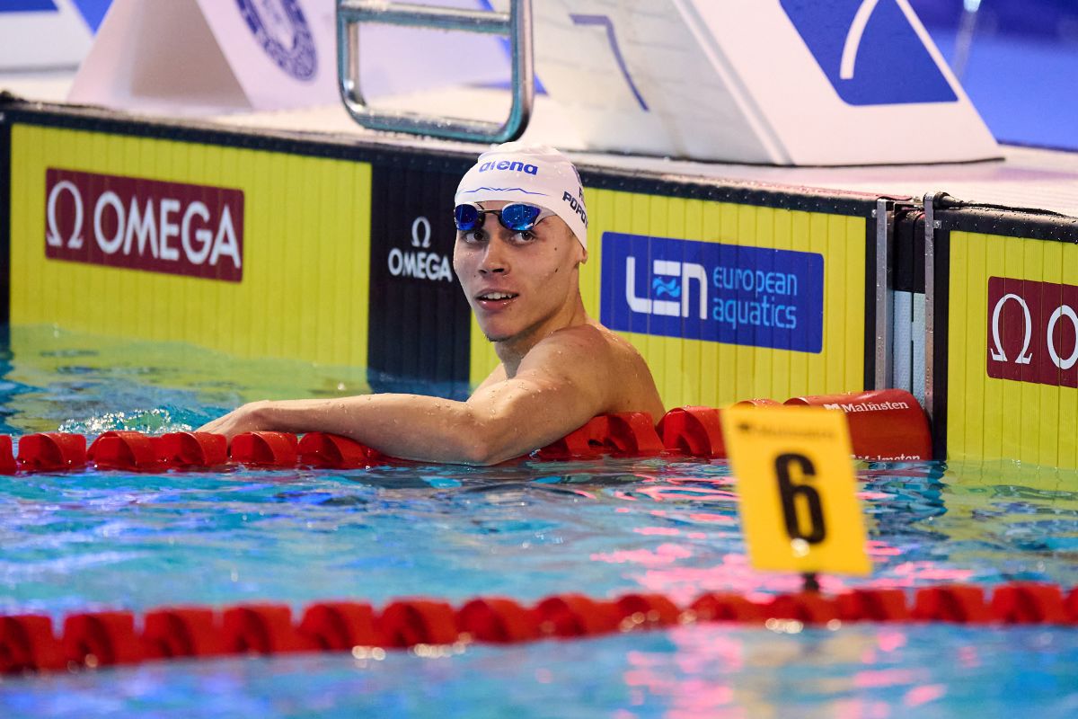 David Popovici, medalie de bronz în proba de 100 m liber la Campionatele Europene în bazin scurt » Robert Badea, locul 5 la 400 m mixt