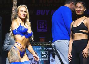 Protejata lui McGregor a pozat provocator la proba cântarului » Ce a urmat în ring a șocat