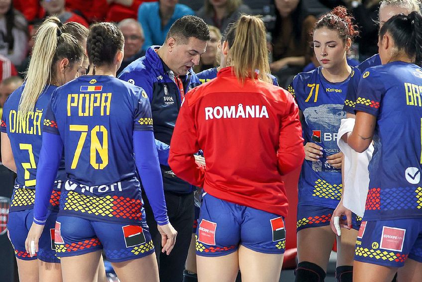 România a fost eliminată matematic de la Campionatul Mondial / Sursă foto: Facebook@ Federația Română de Handbal