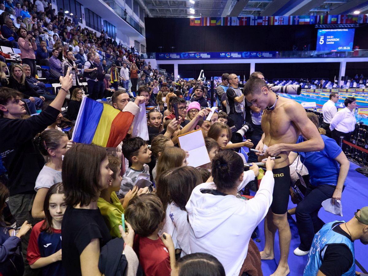 David Popovici, medalie de bronz în proba de 100 m liber la Campionatele Europene în bazin scurt » Robert Badea, locul 5 la 400 m mixt