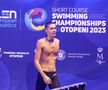 David Popovici, medalie de bronz în proba de 100 m liber la Campionatele Europene în bazin scurt » Robert Badea, locul 5 la 400 m mixt