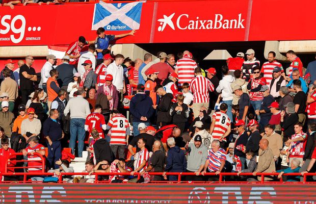 Dramă în LaLiga » Partidă abandonată în minutul 18, după ce un suporter a murit în tribune