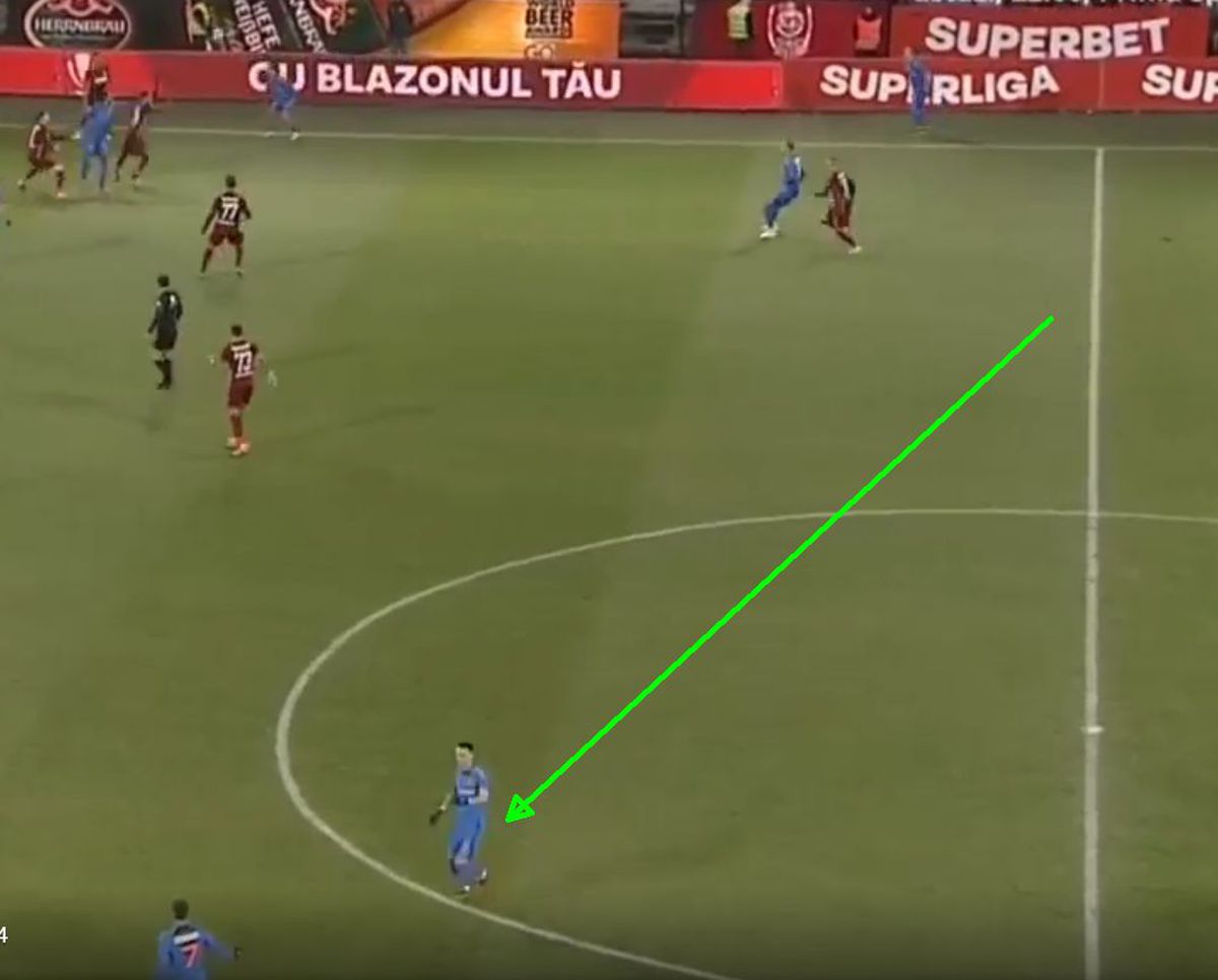 Accidentarea lui Olaru a provocat haos la FCSB » Coman și Șut au uitat de meci, iar CFR Cluj a fost la un pas de gol